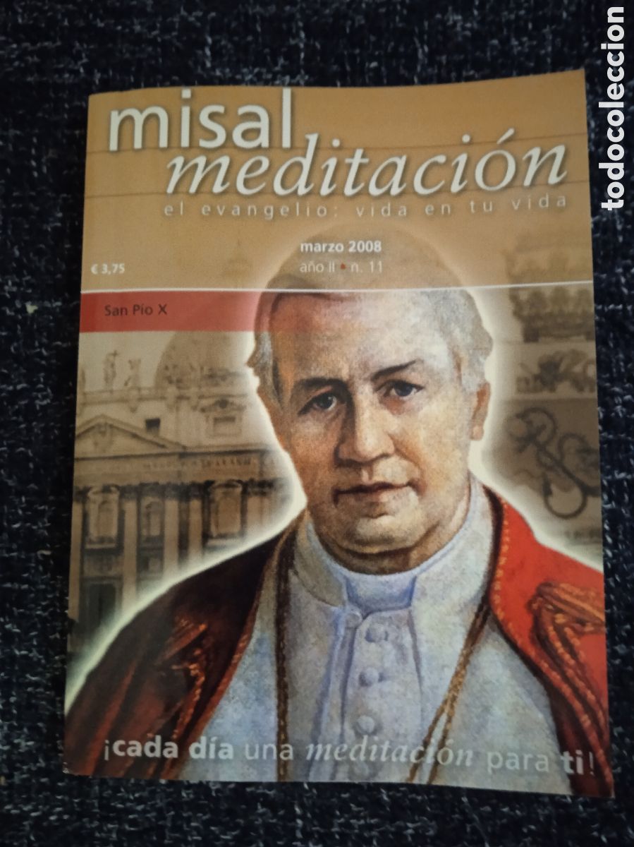 Libros de segunda mano: MISAL MEDITACI&Oacute;N MARZO 2008 - UNA MEDITACI&Oacute;N PARA CADA D&Iacute;A DEL MES