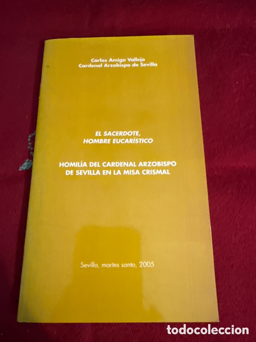 Libros de segunda mano: El sacerdote, hombre eucar&iacute;stico.