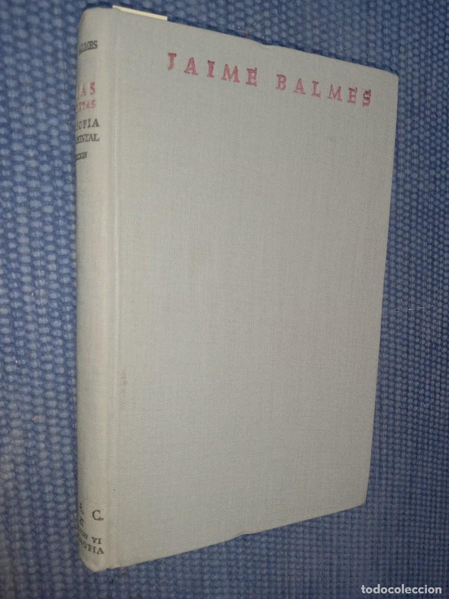 Libros de segunda mano: Balmes, Jaime: Filosof&iacute;a fundamental - Foto 2