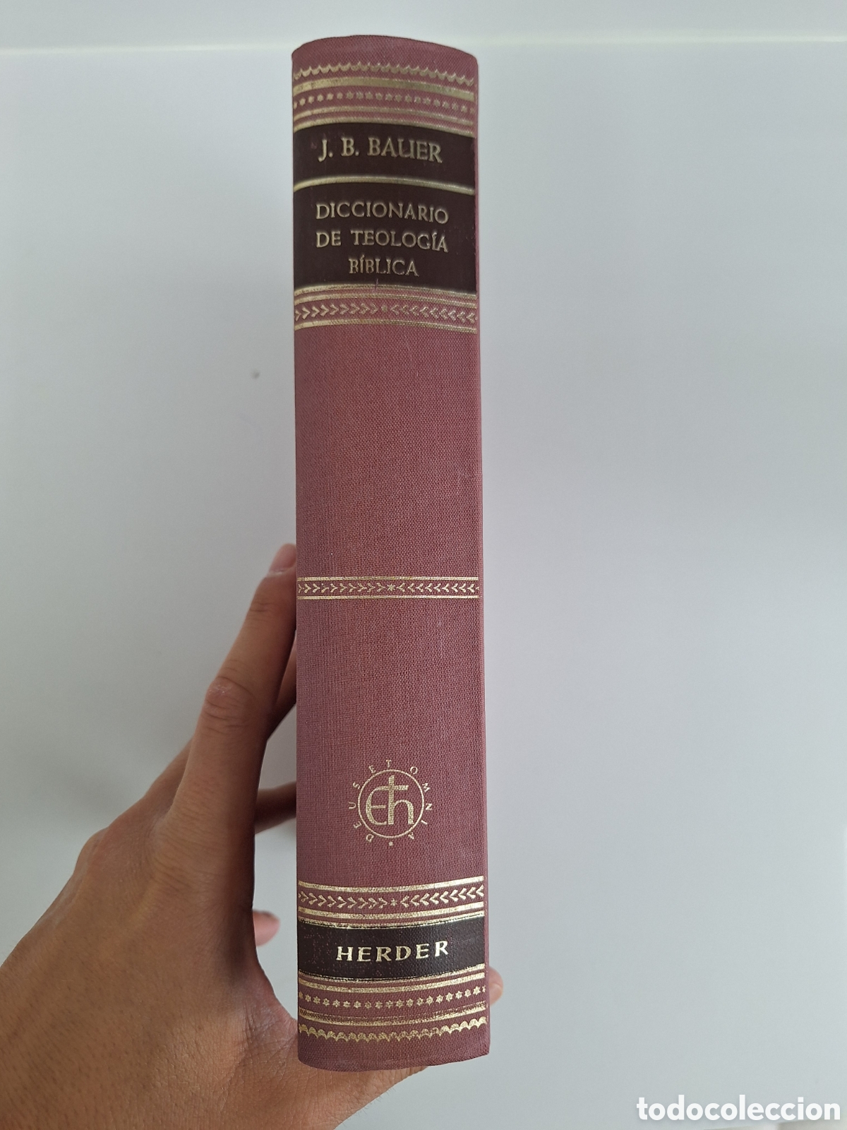 Libros de segunda mano: J. B. BAUER, Diccionario de Teologia Biblica