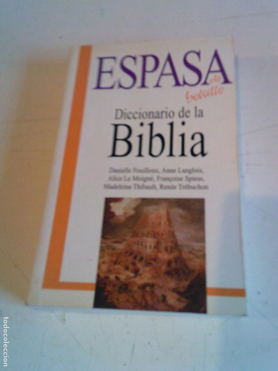 Libros de segunda mano: Diccionario de la Biblia Espasa - Foto 1