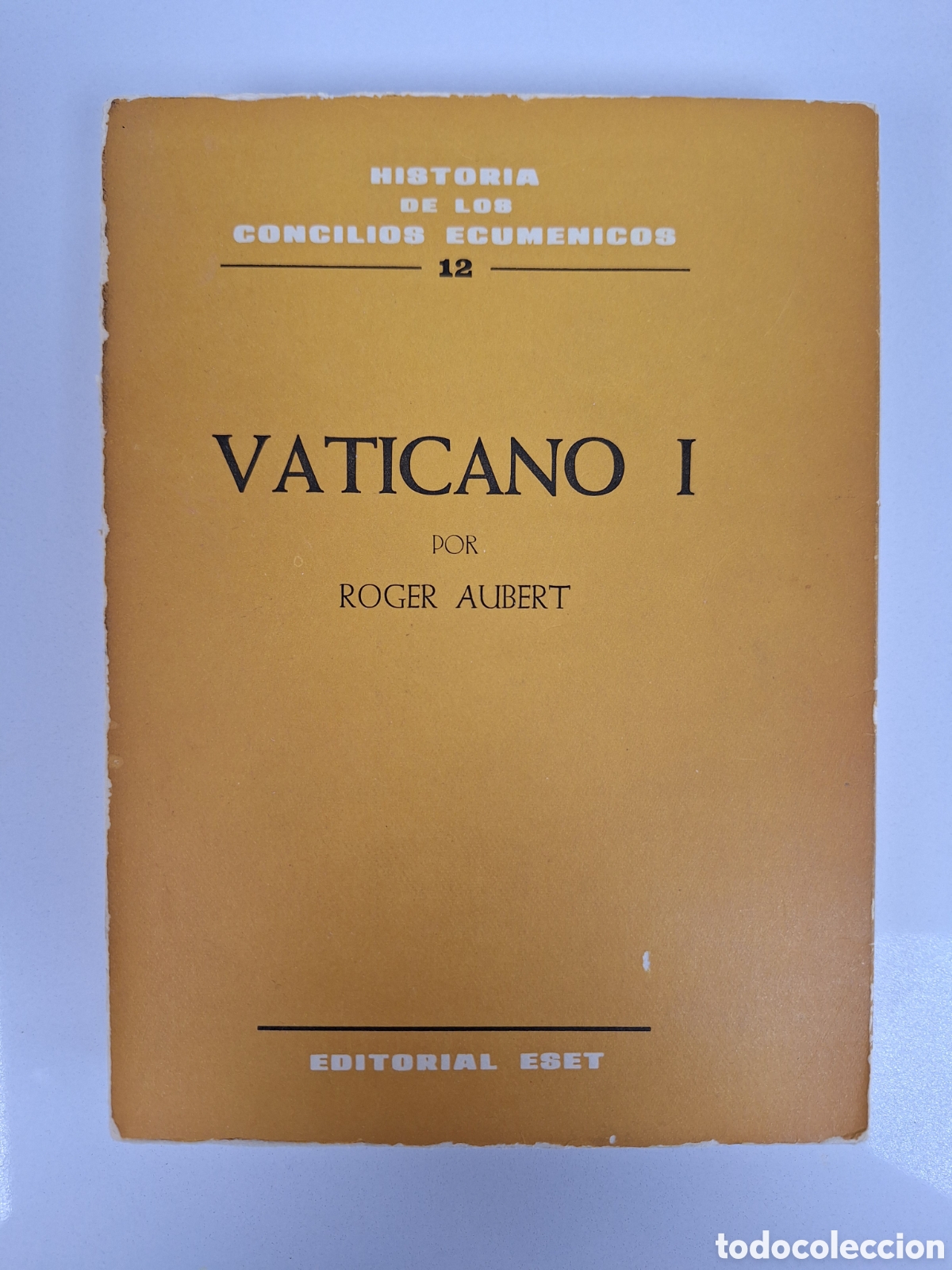 Libros de segunda mano: R. AUBERT, Vaticano I (Historia Concilios)