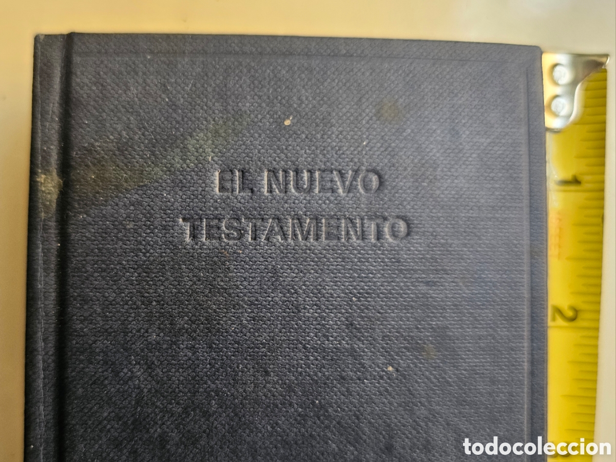 Libros de segunda mano: Nuevo Testamento de colecci&oacute;n Sociedad B&iacute;blica Londres