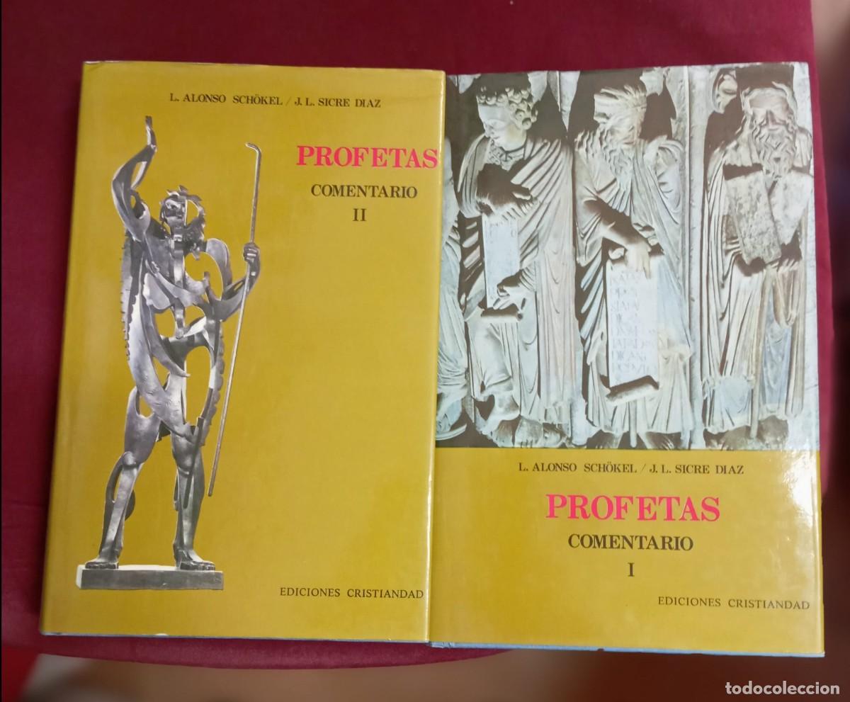 Libros de segunda mano: PROFETAS: COMENTARIO 2 TOMOS