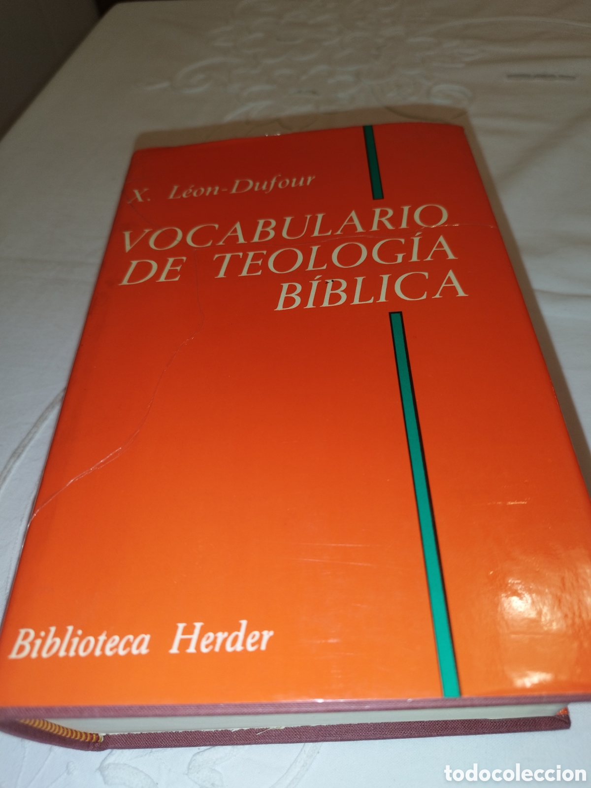 Libros de segunda mano: VOCABULARIO DE TEOLOGIA BIBLICA.- LEON-DUFOUR. ED. HERDER, 1973.