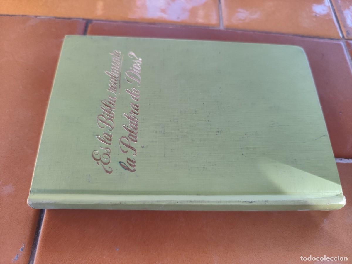 Libros de segunda mano: &iquest;ES LA BIBLIA REALMENTE LA PALABRA DE DIOS / TESTIGOS JEHOVA / Z902