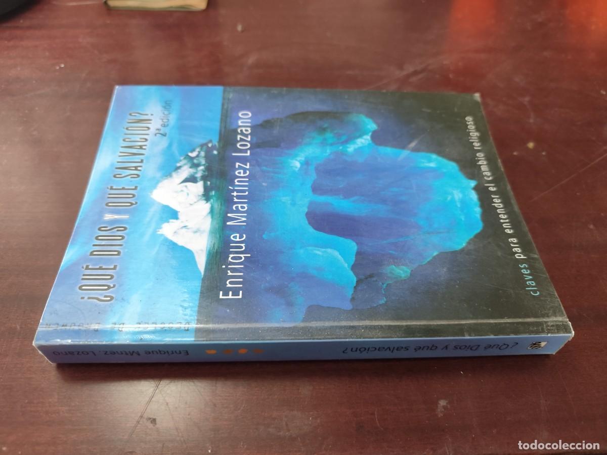 Libros de segunda mano: &iquest;Qu&eacute; DIOS QUE SALVACION? / ENRIQUE MARTINEZ LOZANO / ZUX 04 / DESCLEE DE BROUWER
