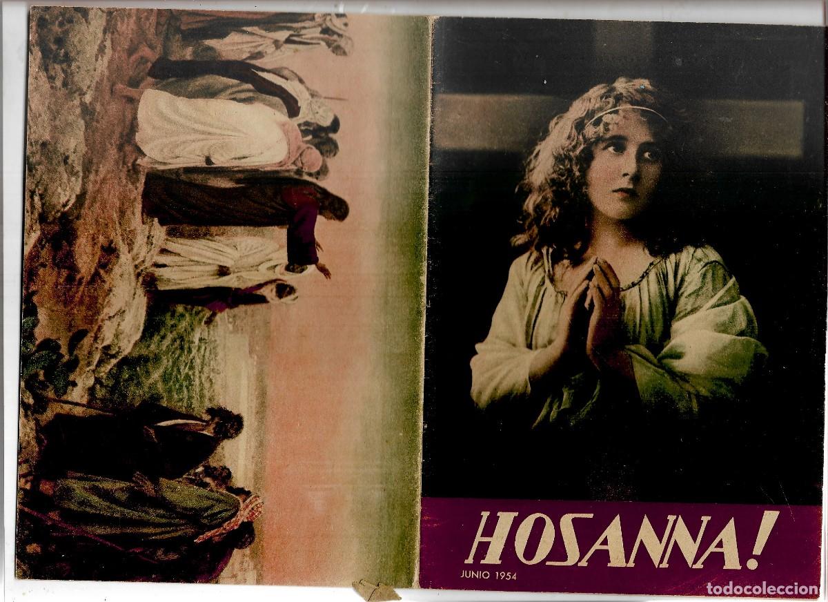 Libros de segunda mano: HOSANNA ORGANO OFICIAL DE LA CRUZADA EUCARISTICA