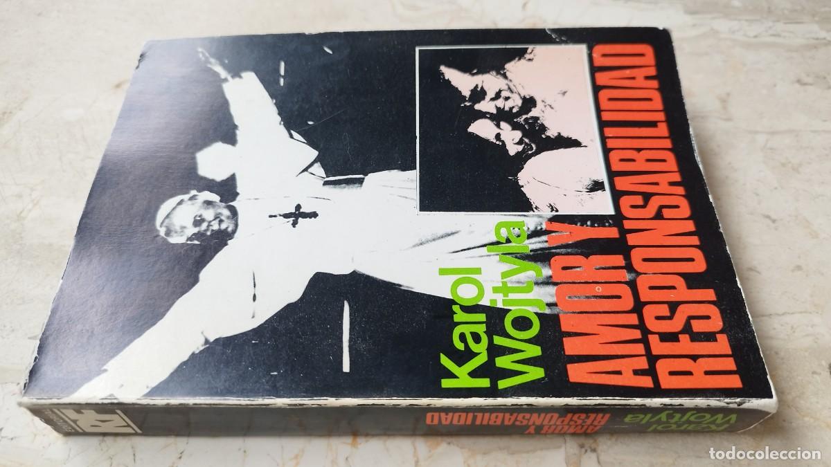 Libros de segunda mano: AMOR Y RESPONSABILIDAD / KAROL WOJTYLA / ZUX 24 / RAZON Y FE
