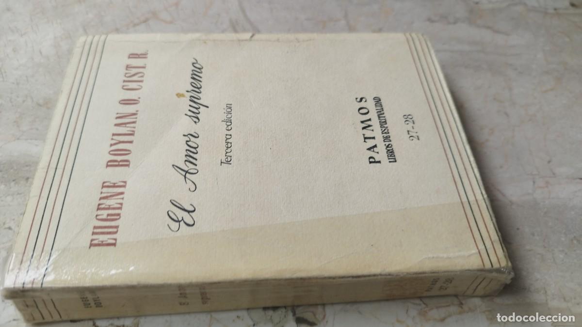 Libros de segunda mano: EL AMOR SUPREMO / EUGENE BOYLAN O CIST / ZUX 24 / PATMOS