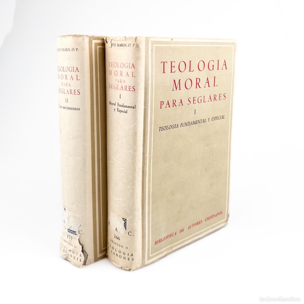 Libros de segunda mano: Teolog&iacute;a Moral para Seglares I y II, Antonio Royo Mar&iacute;n, O.P. BAC