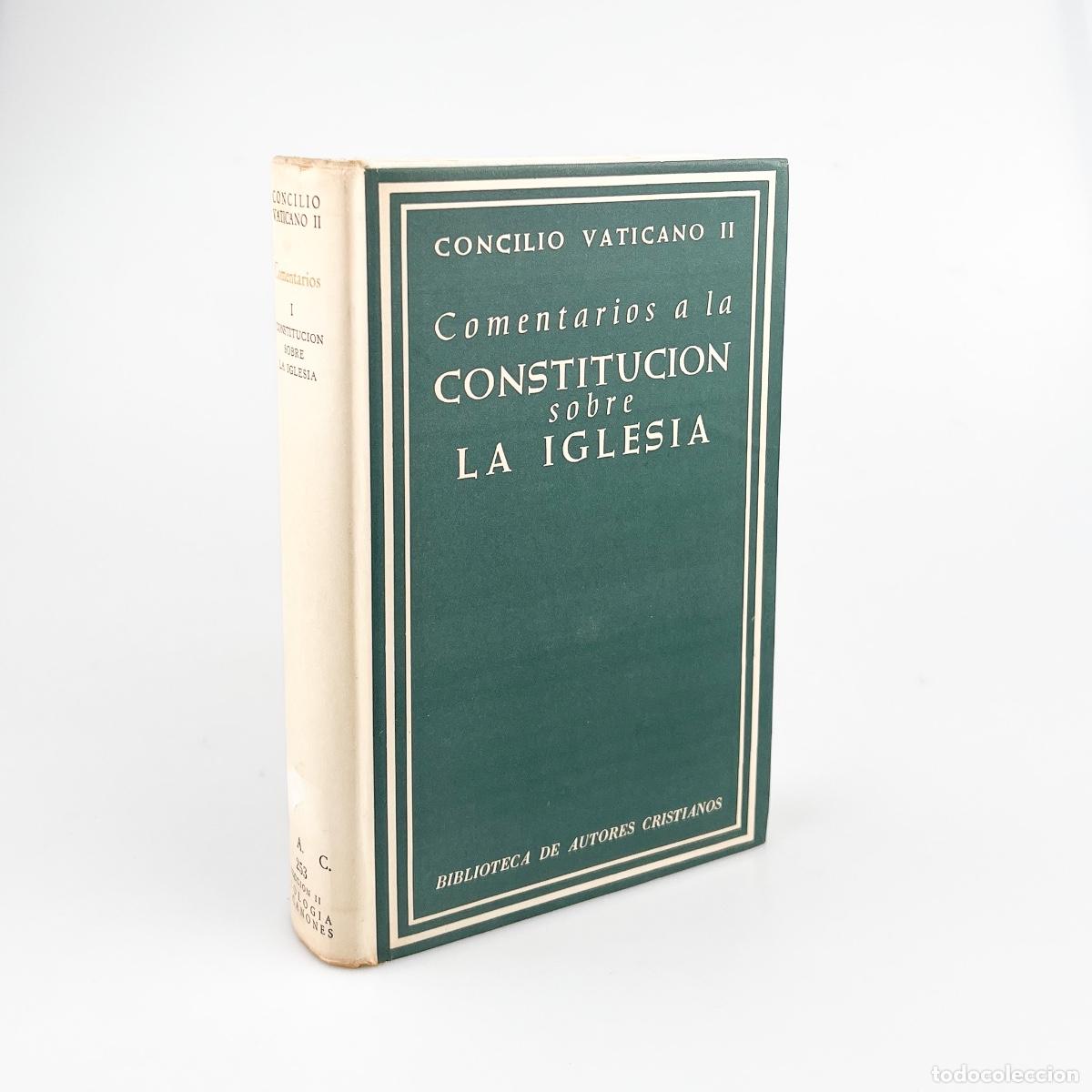 Libros de segunda mano: Comentarios a la Constituci&oacute;n sobre la Iglesia, Concilio Vaticano II