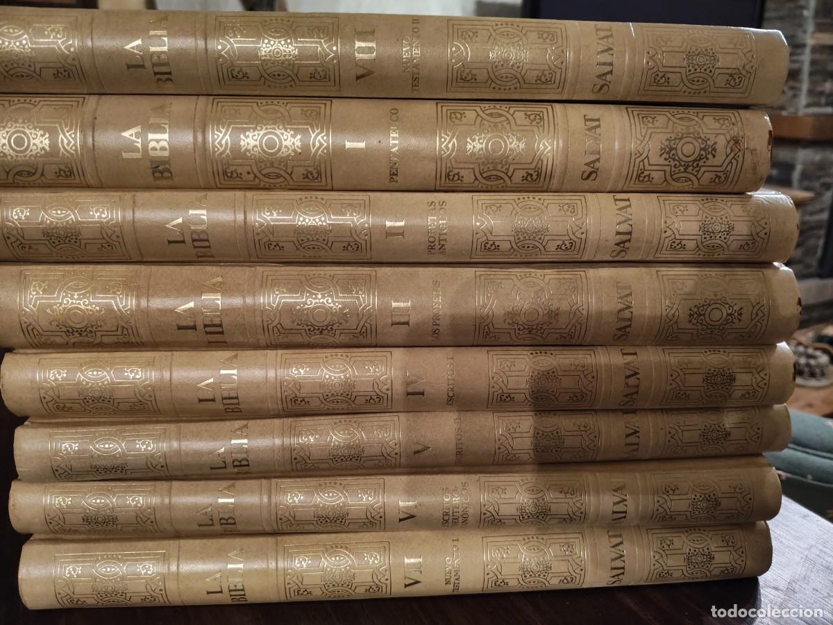 Libros de segunda mano: LA BIBLIA. SALVAT. 8 TOMOS