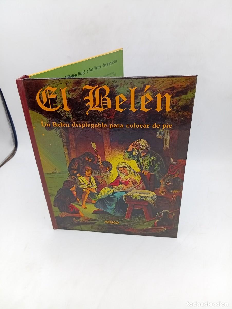 Libros de segunda mano: EL BELEN. UN BELEN DESPLEGABLE PARA COLOCAR DE PIE. ANAYA. 1991. VER FOTOS.