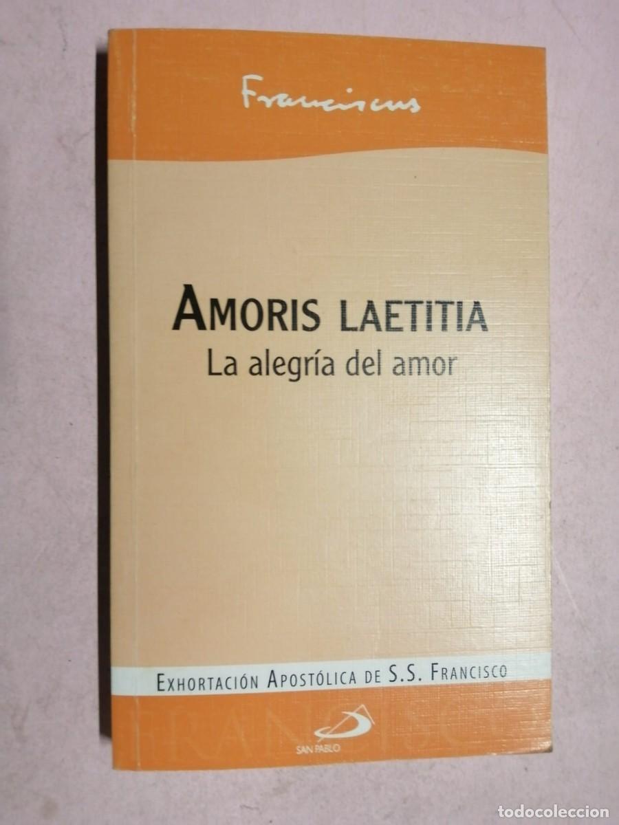 Libros de segunda mano: AMORIS LAETITIA, LA ALEGRIA DEL AMOR (PAPA FRANCISCO)