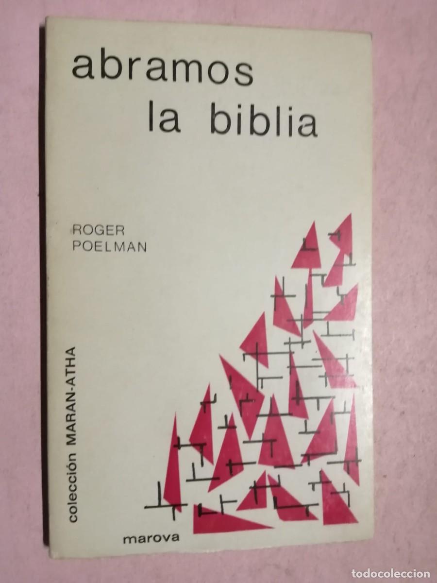 Libros de segunda mano: ABRAMOS LA BIBLIA (ROGER POELMAN)