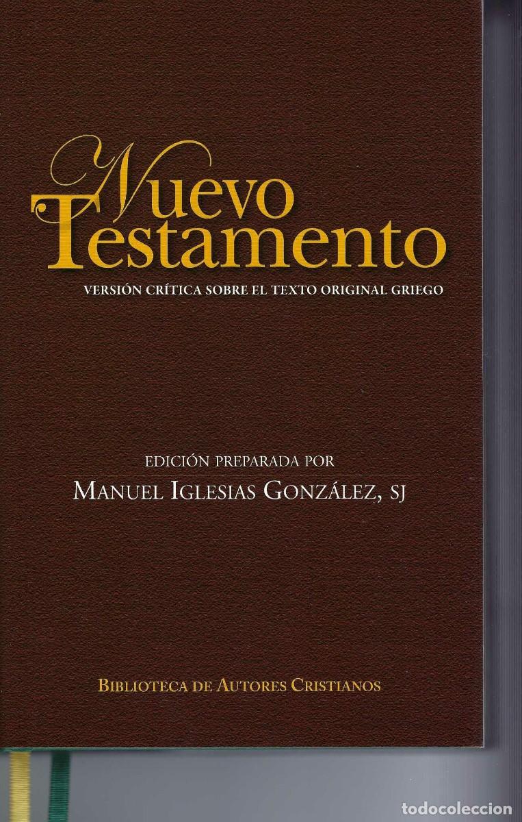 Libros de segunda mano: Nuevo Testamento. Versi&oacute;n cr&iacute;tica sobre el texto original griego