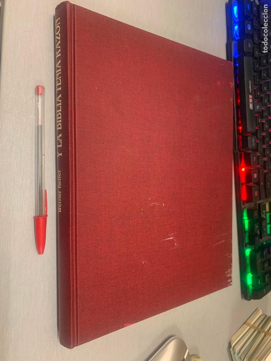 Libros de segunda mano: Y LA BIBLIA TEN&Iacute;A RAZ&Oacute;N / WERNER KELLER / C&Iacute;RCULO DE LECTORES