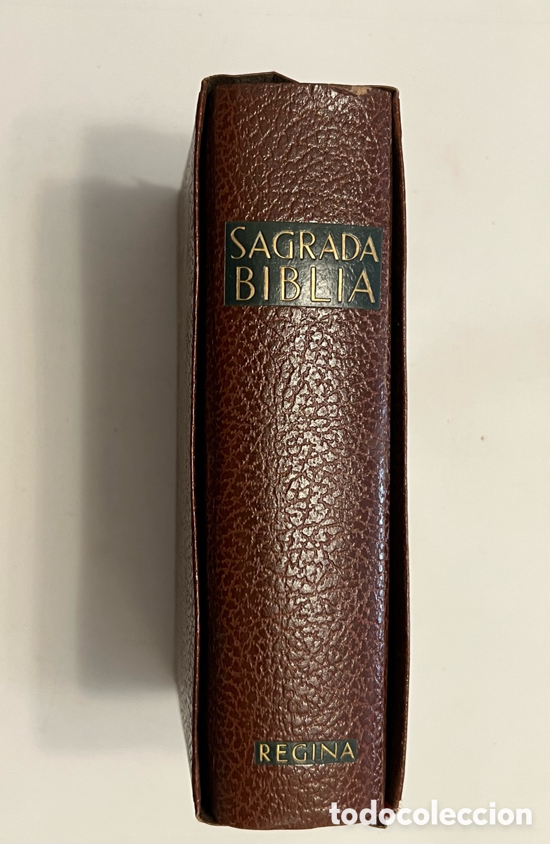 Libros de segunda mano: SAGRADA BIBLIA. Editorial Regina (a.1968) Original con funda.. como nueva