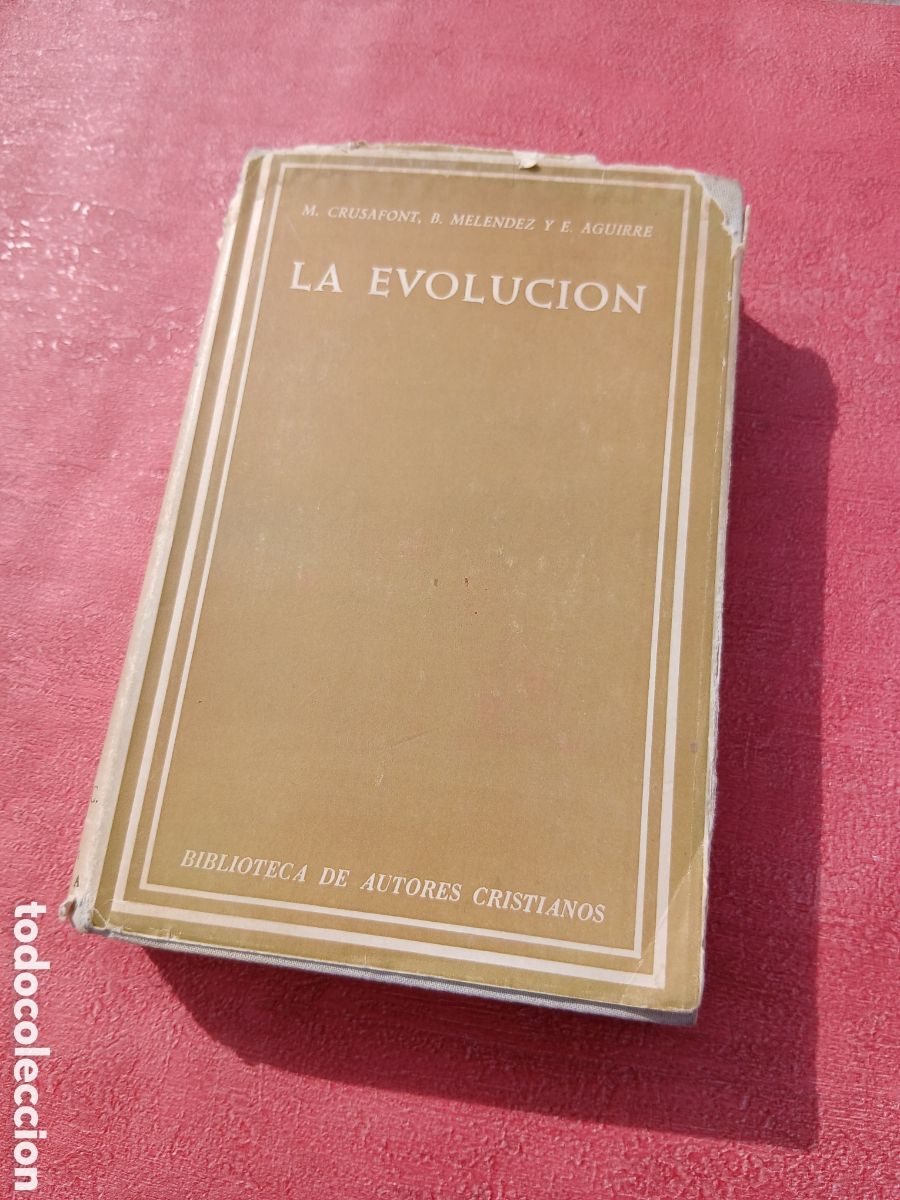 Libros de segunda mano: La evoluci&oacute;n. Crusafont, Mel&eacute;ndez y Aguirre.