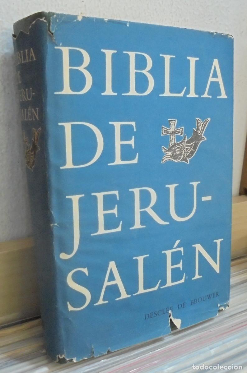 Libros de segunda mano: Biblia de Jerusalen. Descl&eacute;e de Brouwer