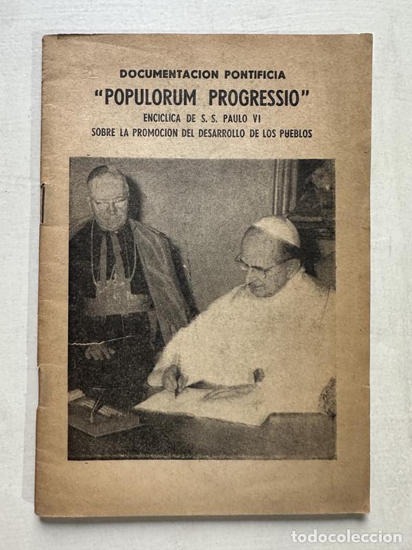 Libros de segunda mano: Populorum Progressio - Pablo VI - Foto 1