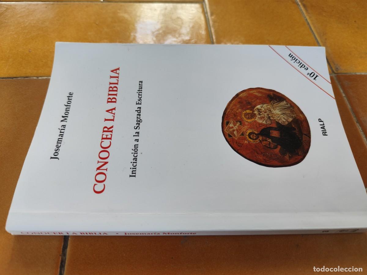 Libros de segunda mano: CONOCER LA BIBLIA / JOSEMARIA MONFORTE / ZUX 22 / RIALP