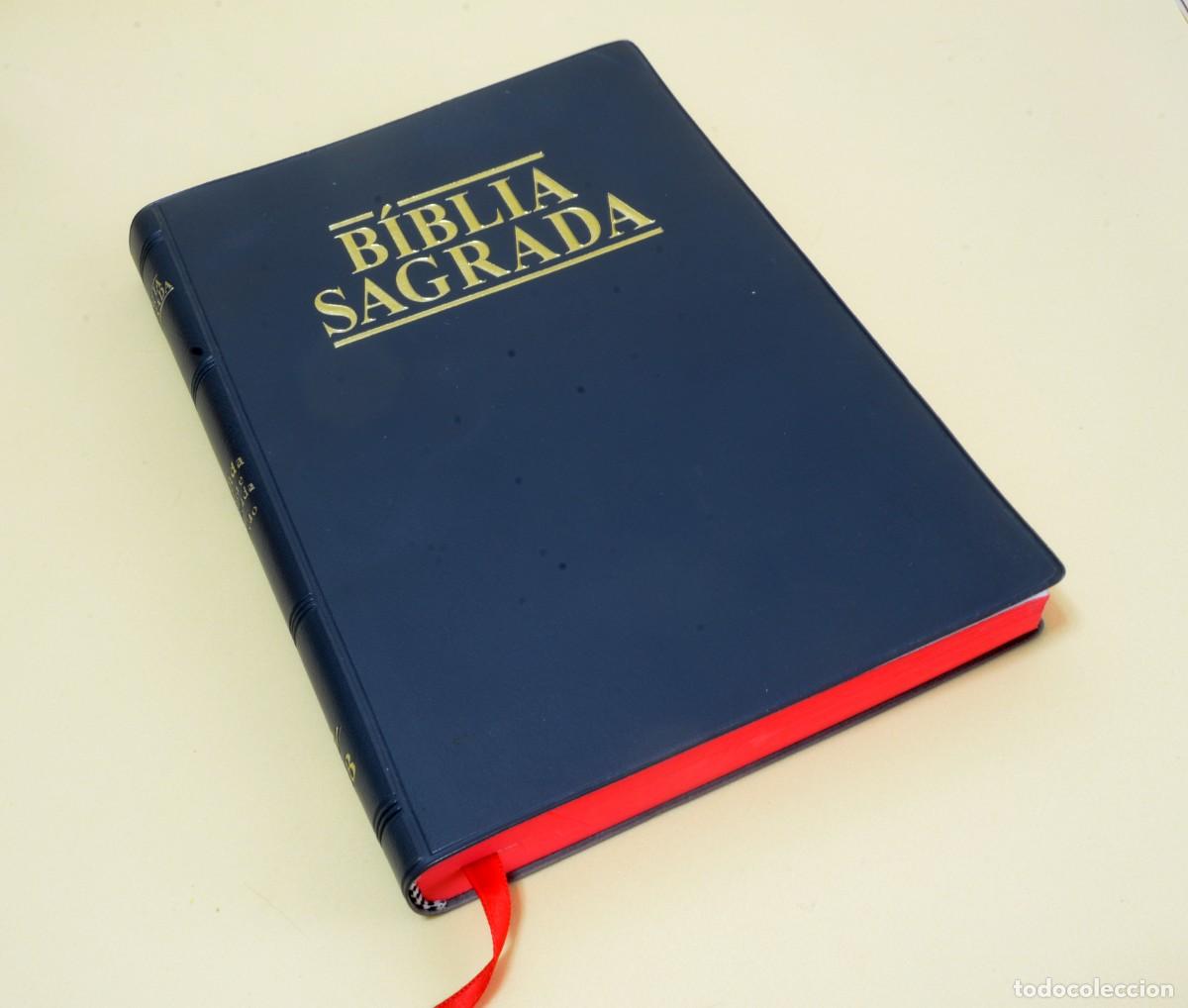 Libros de segunda mano: Biblia Sagrada en portugu&eacute;s 1992 2&ordf; Edici&oacute;n SOCIEDADE BIBLICA DO BRASIL