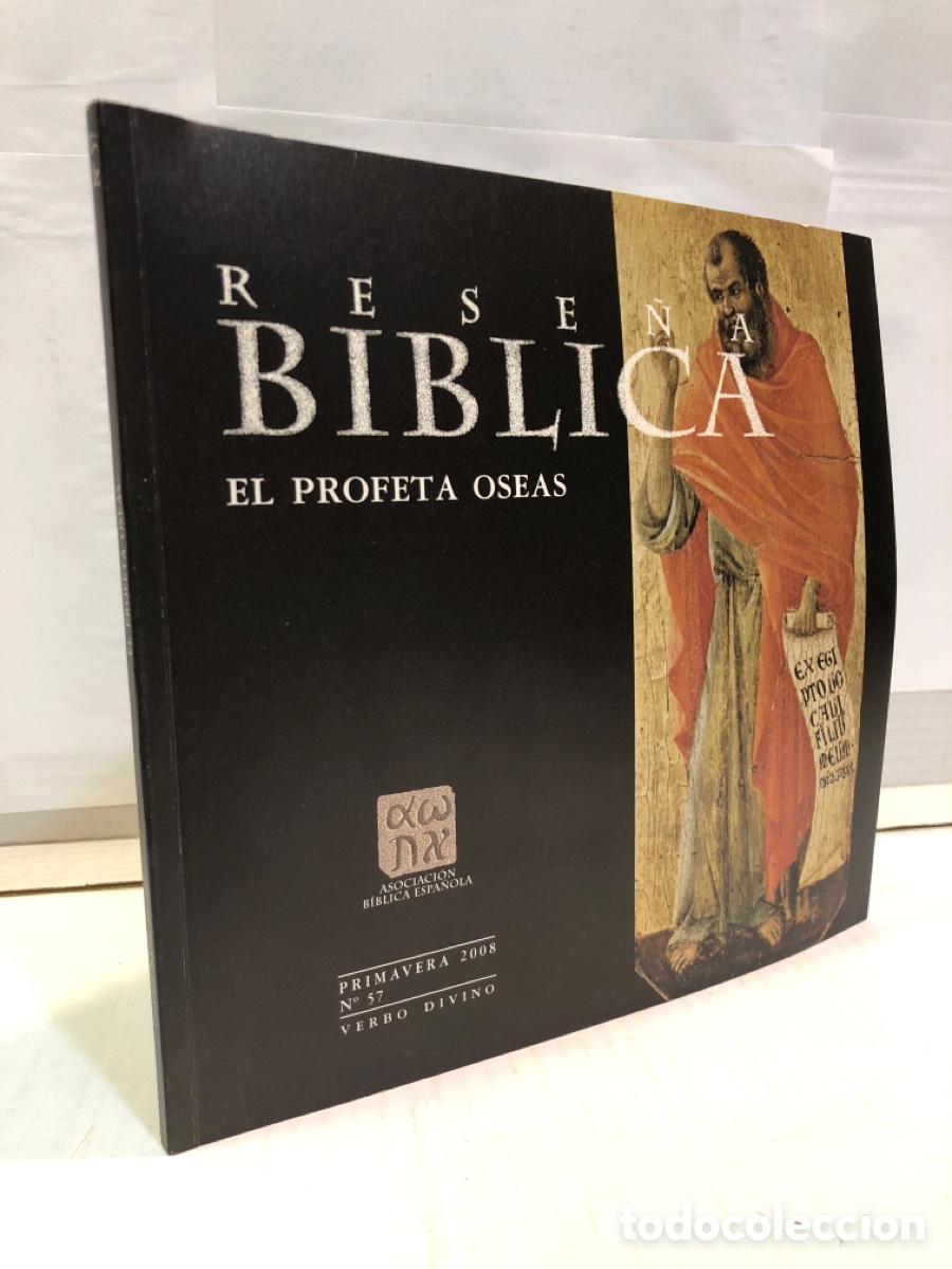 Gebrauchte B&uuml;cher: Rese&ntilde;a biblica. El profeta Oseas n&ordm; 57, primavera 2008