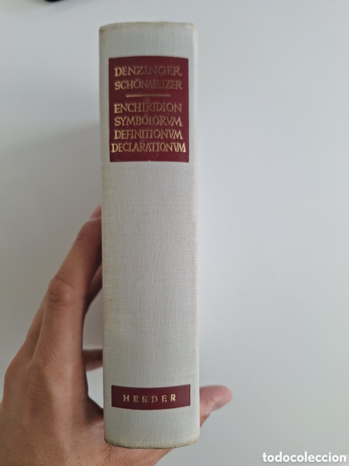 Libros de segunda mano: DENZINGER SCHONMETZER, Enchiridion Symbolorum