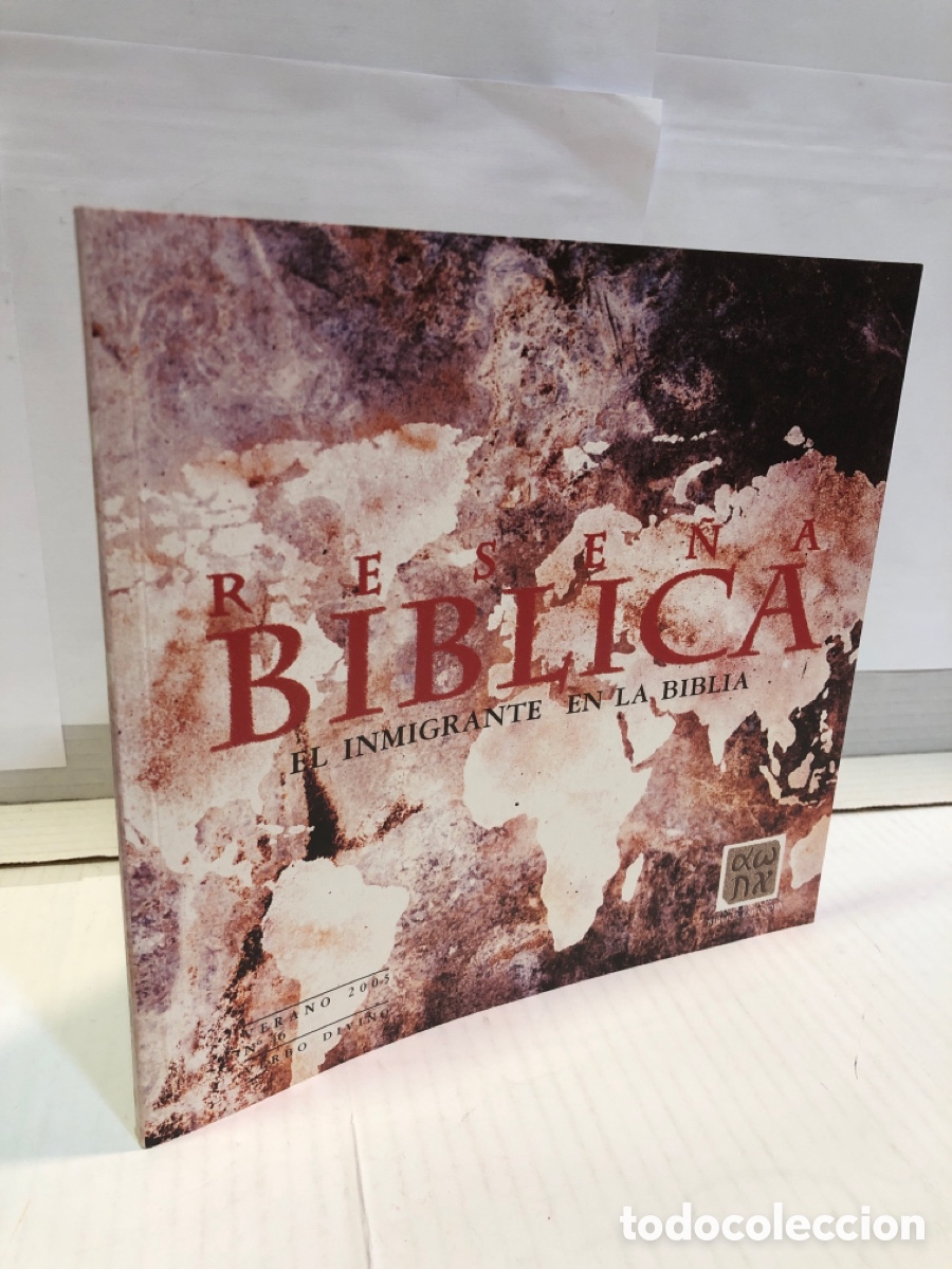 Libros de segunda mano: Rese&ntilde;a biblica. En inmigrante en la biblia