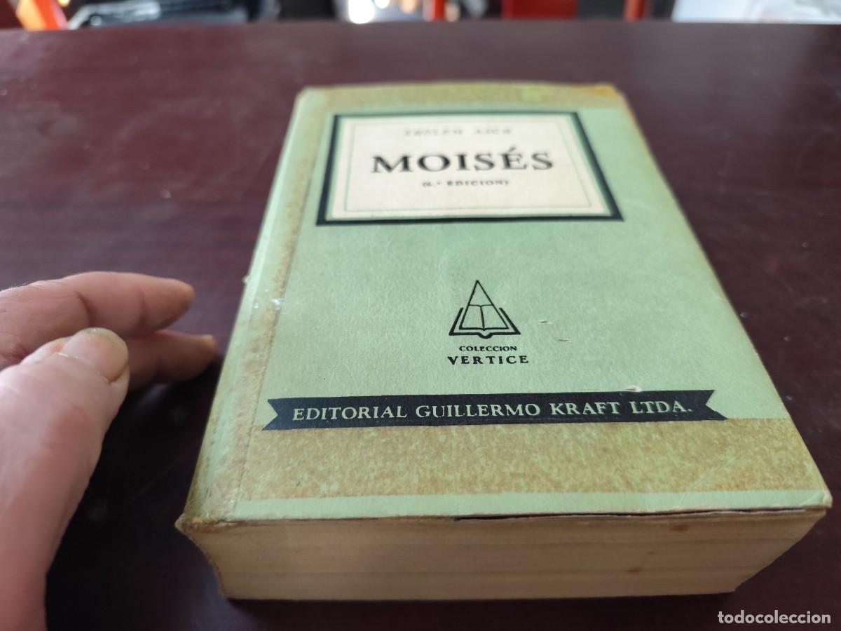 Libros de segunda mano: MOISES / SHOLEM ASCH / CJA424ROJA / KRAFT/cubierta en interior - Foto 2