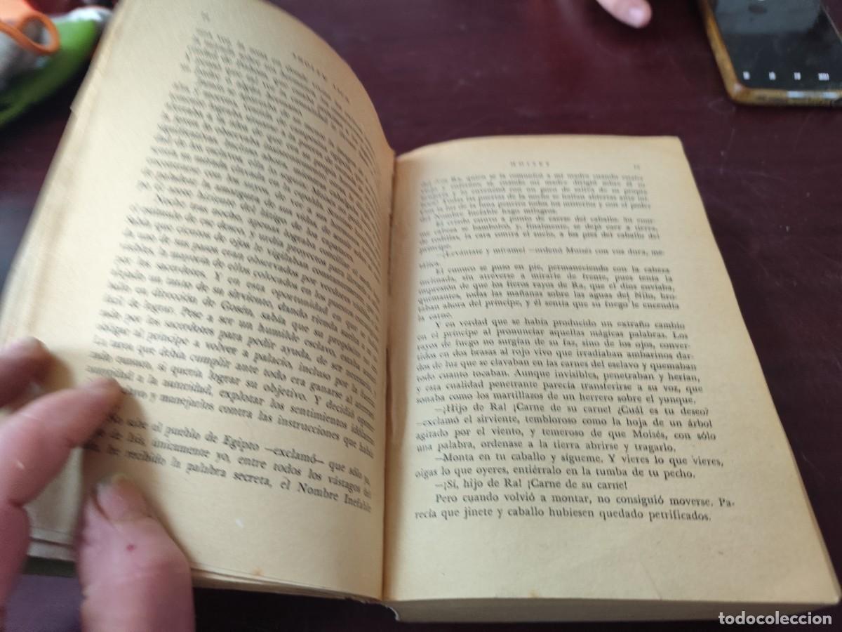 Libros de segunda mano: MOISES / SHOLEM ASCH / CJA424ROJA / KRAFT/cubierta en interior - Foto 10