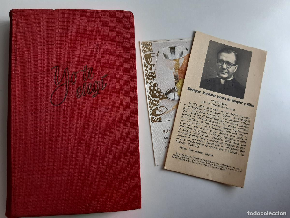 Libros de segunda mano: YO TE ELEGI PIO XII A SUS PREDILECTOS SALVADOR BLANCO PI&Ntilde;AN FAX 1956 Rustica tela RELIGION