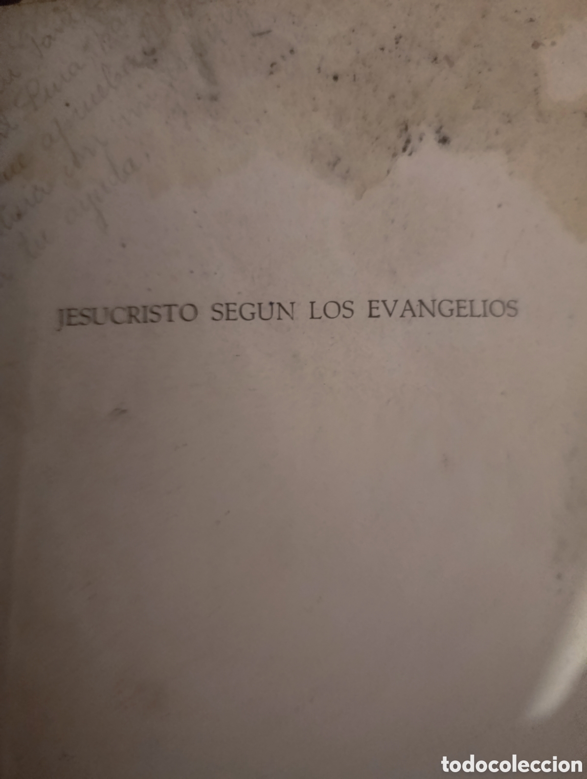 Libros de segunda mano: Libro Religi&oacute;n: Jesucristo Seg&uacute;n los Evangelios (1960) - Editorial Marfil - C&oacute;dice &Aacute;ureo