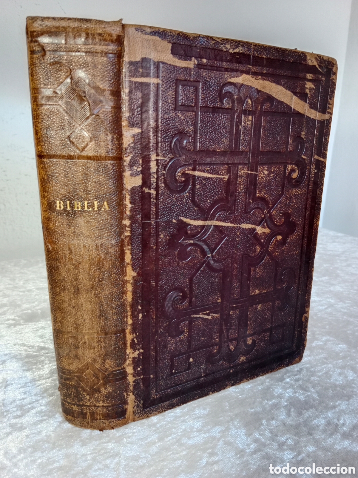 Libros de segunda mano: LA SANTA BIBLIA, ANTIGUO Y NUEVO TESTAMENTO, CIPRIANO DE VALERA, 1870, BIBLIA PROTESTANTE