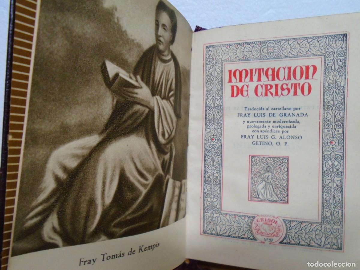 Libros de segunda mano: IMITACION DE CRISTO/FRAY TOMAS DE KEMPIS/CRISOL N&ordm; 57,EDIT.AGUILAR 1957.