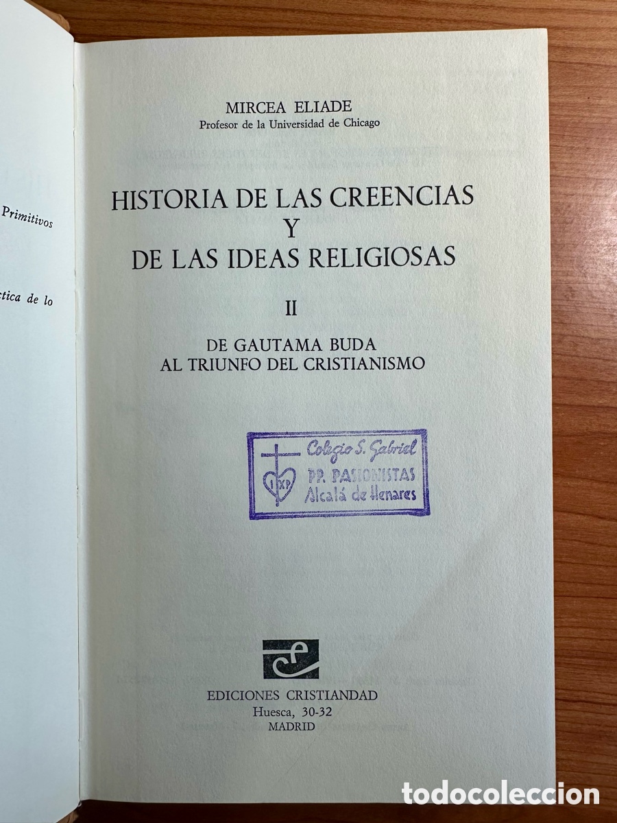 Libros de segunda mano: Historia de las creencias y las ideas religiosas (4 Tomos) - Mircea Eliade - Foto 9