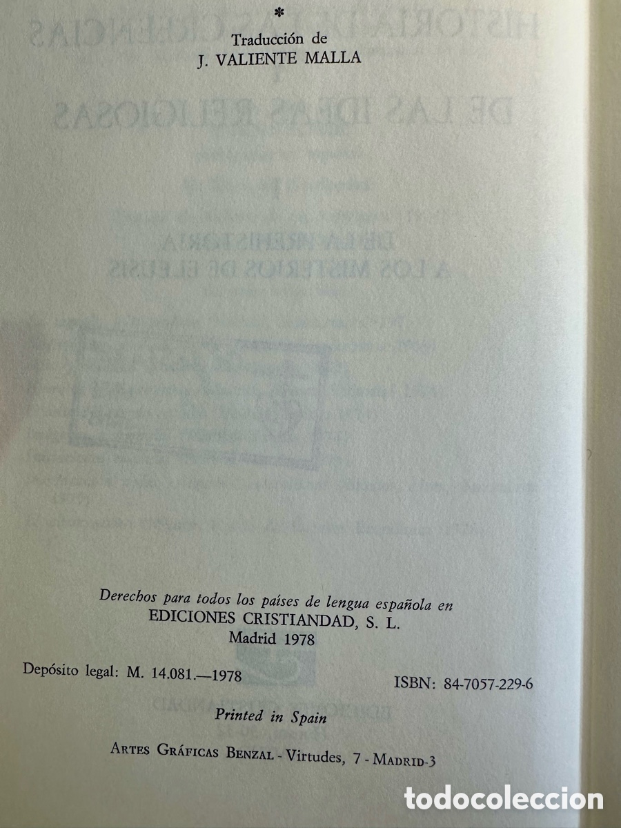 Libros de segunda mano: Historia de las creencias y las ideas religiosas (4 Tomos) - Mircea Eliade - Foto 20