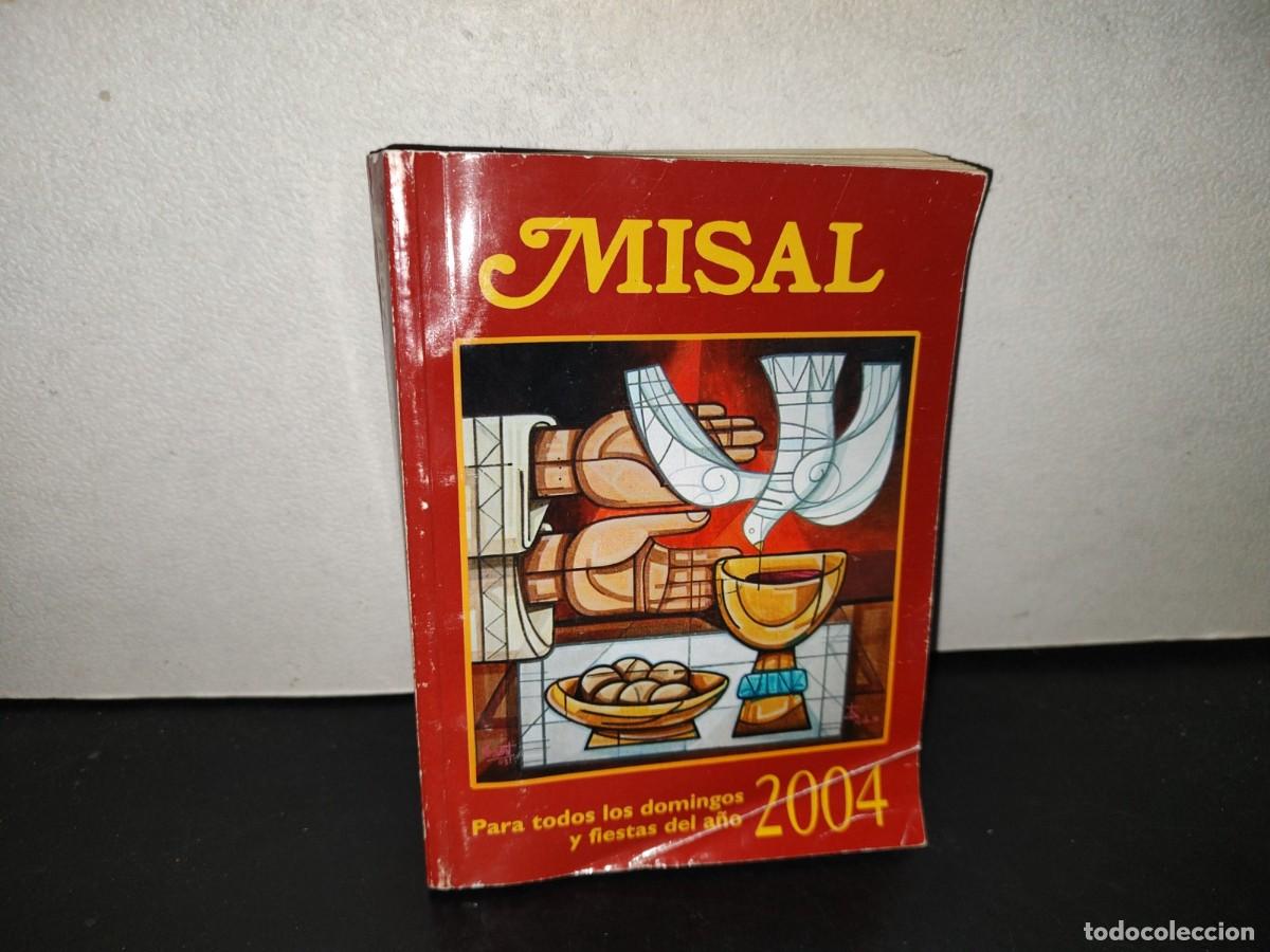Libros de segunda mano: 219- Misal 2004. Para Todos Los Domingos Y Fiestas Del A&ntilde;o - Obra Nacional De La Buena Prensa
