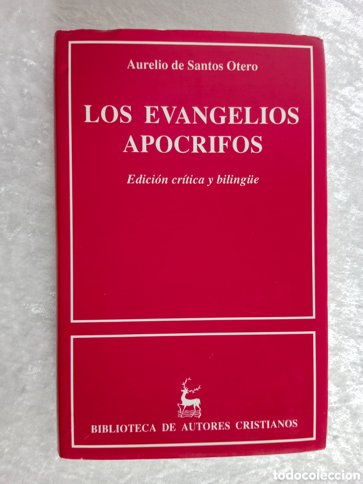 Libros de segunda mano: LOS EVANGELIOS AP&Oacute;CRIFOS, ED. CR&Iacute;TICA Y BILING&Uuml;E , A. DE SANTOS OTERO, BAC