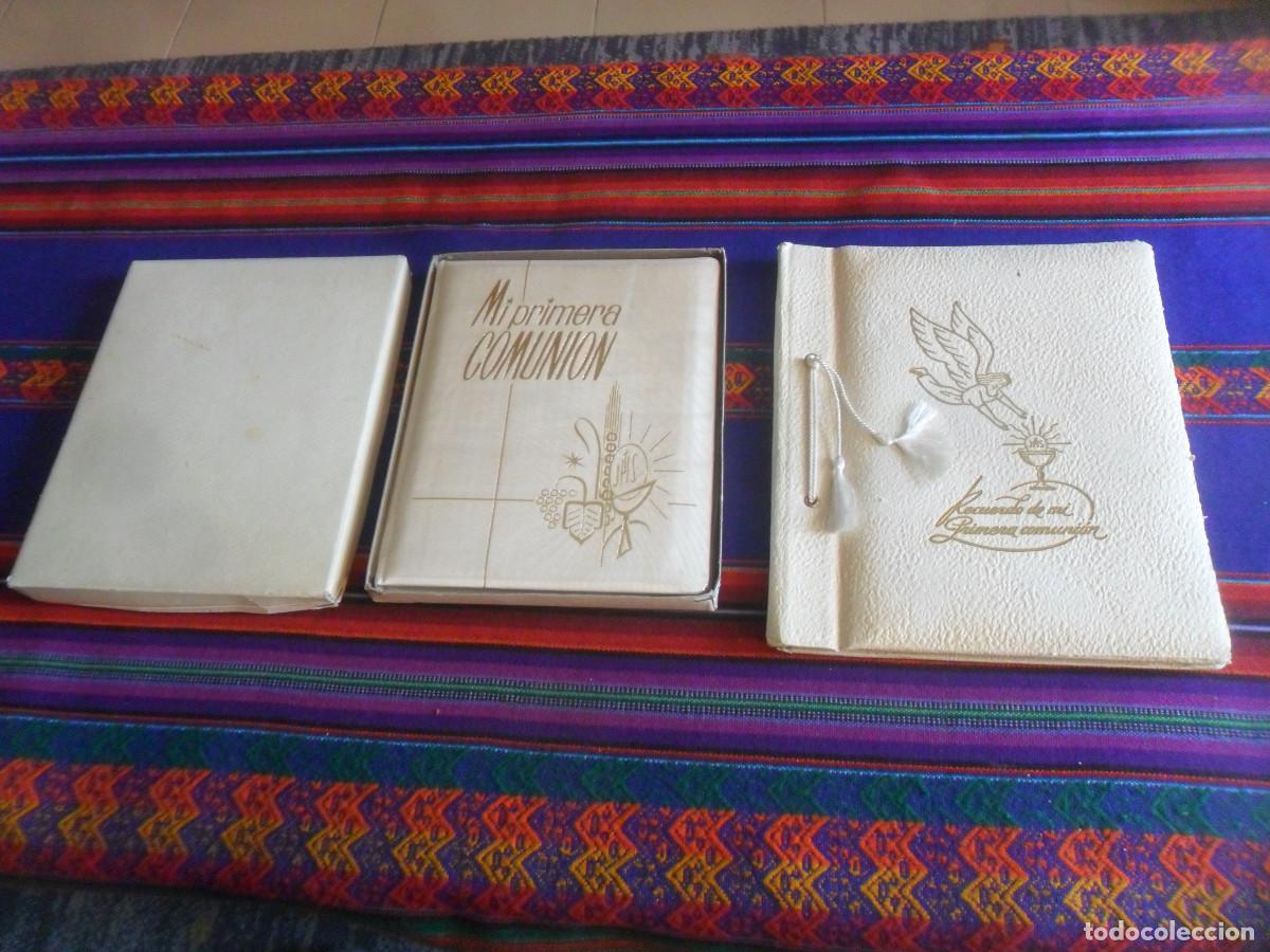 Libros de segunda mano: COMPA&Ntilde;&Iacute;A DE JES&Uacute;S JESUITAS MI PRIMERA COMUNI&Oacute;N EDICIONES PIN&Aacute;CULO 1959 Y RECUERDO DE MI PRIMERA.