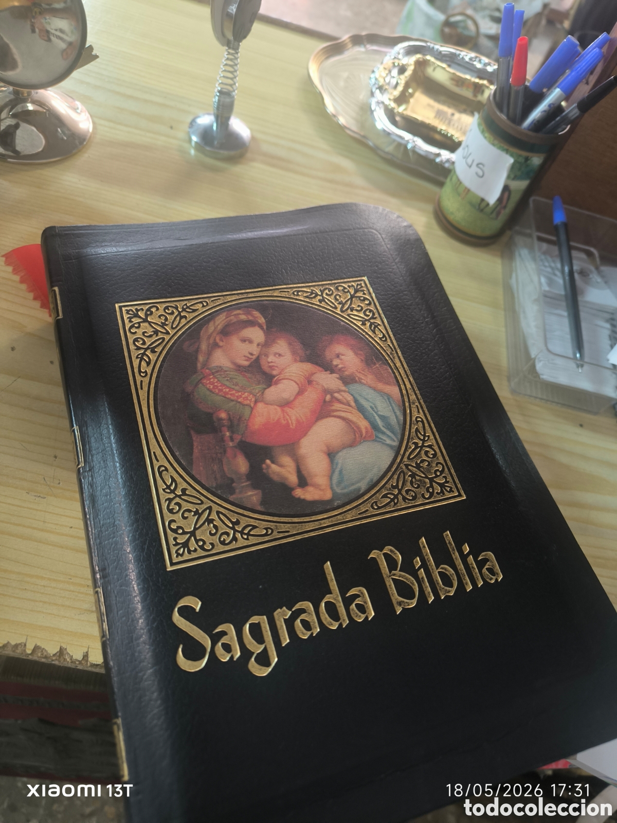 Libros de segunda mano: Sagrada Biblia edici&oacute;n familiar Cat&oacute;lica