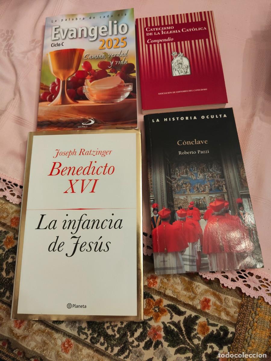 Libros de segunda mano: LOTE 4 LIBROS RELIGIOSOS