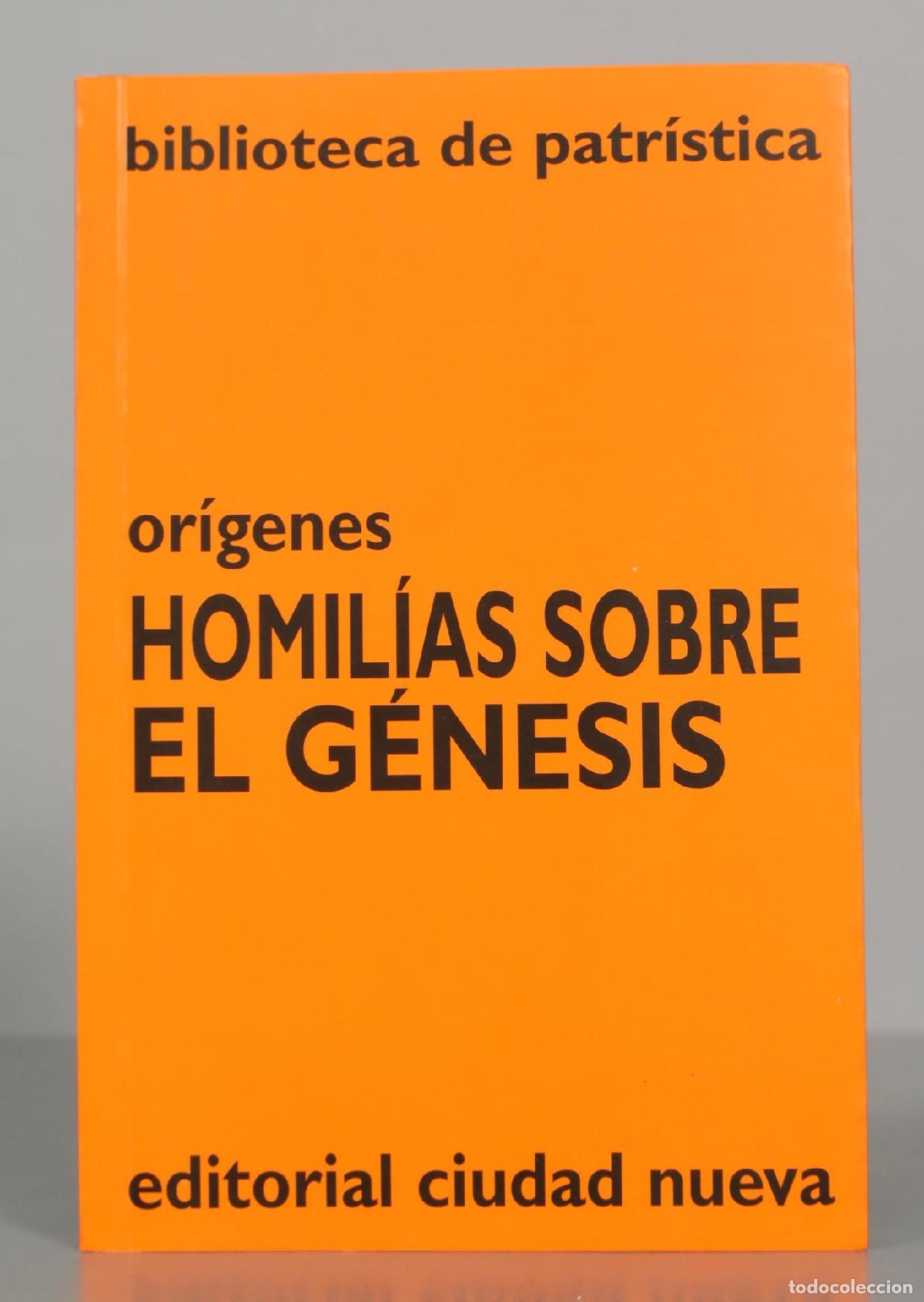 Libros de segunda mano: Homil&iacute;as sobre el G&eacute;nesis - Or&iacute;genes - Editorial Ciudad Nueva
