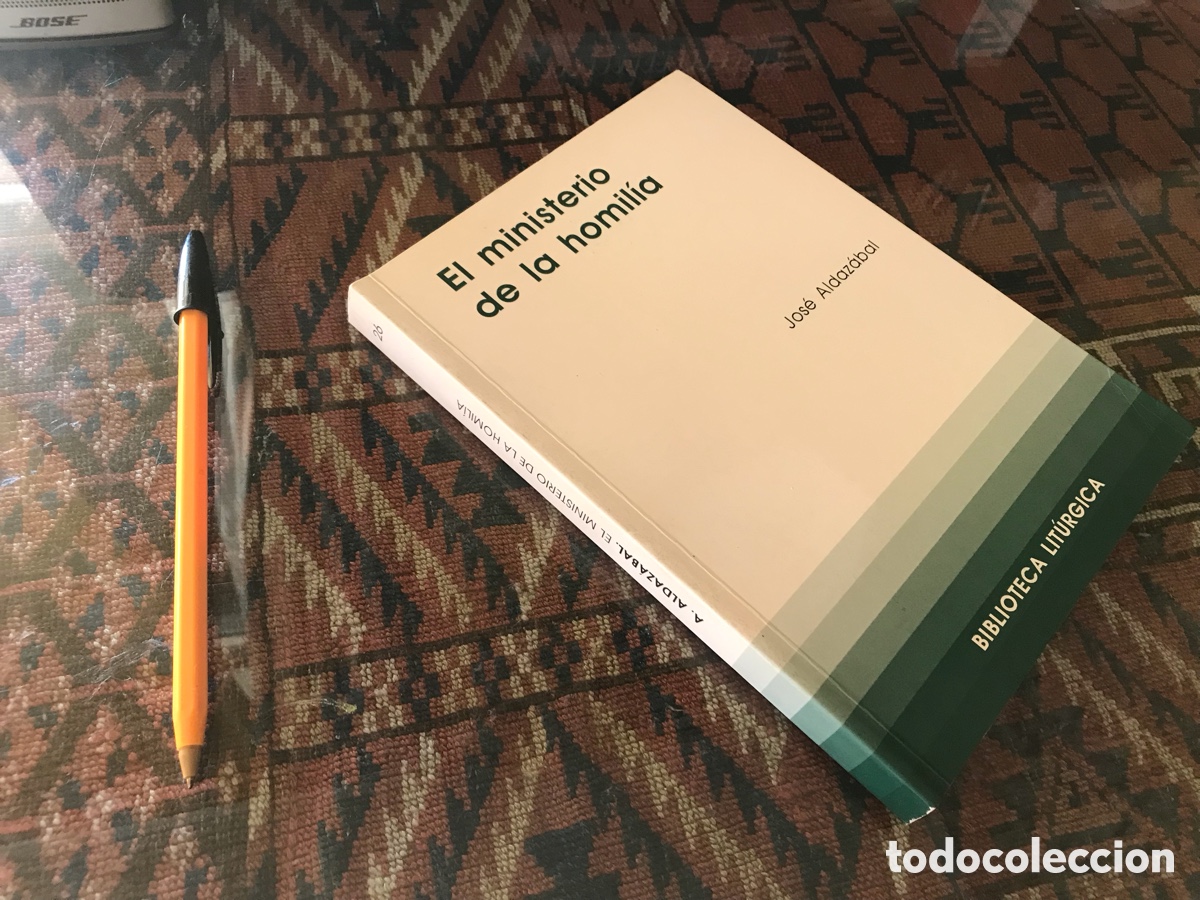 Libros de segunda mano: El ministerio de la homil&iacute;a. Jose Aldaz&aacute;bal. Biblioteca lit&uacute;rgica n&ordm; 26