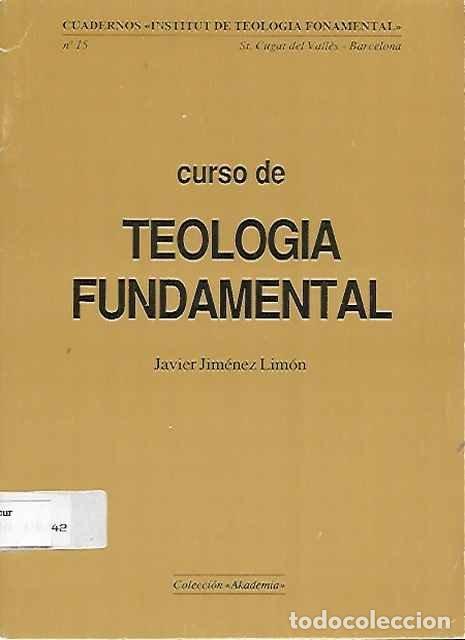 Livros em segunda m&atilde;o: Curso de teologia fundamental - Javier Jim&eacute;nez Lim&oacute;n