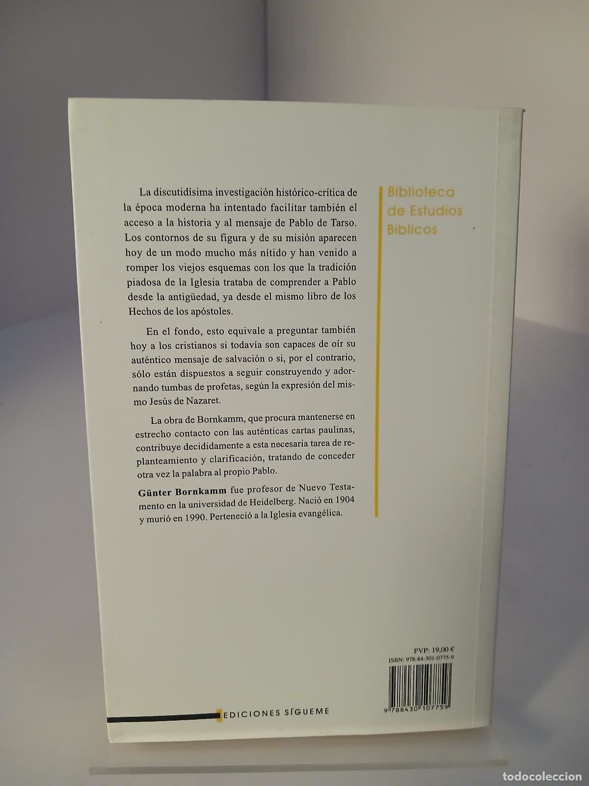 Libros de segunda mano: Pablo de Tarso - G&uuml;nther Bornkamm - Foto 2