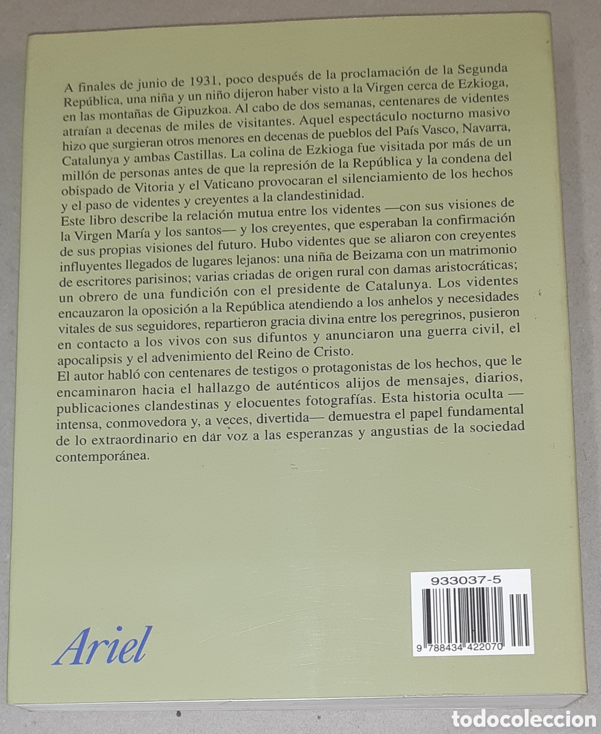 Libros de segunda mano: LAS VISIONES DE EZKIOGA - Foto 2
