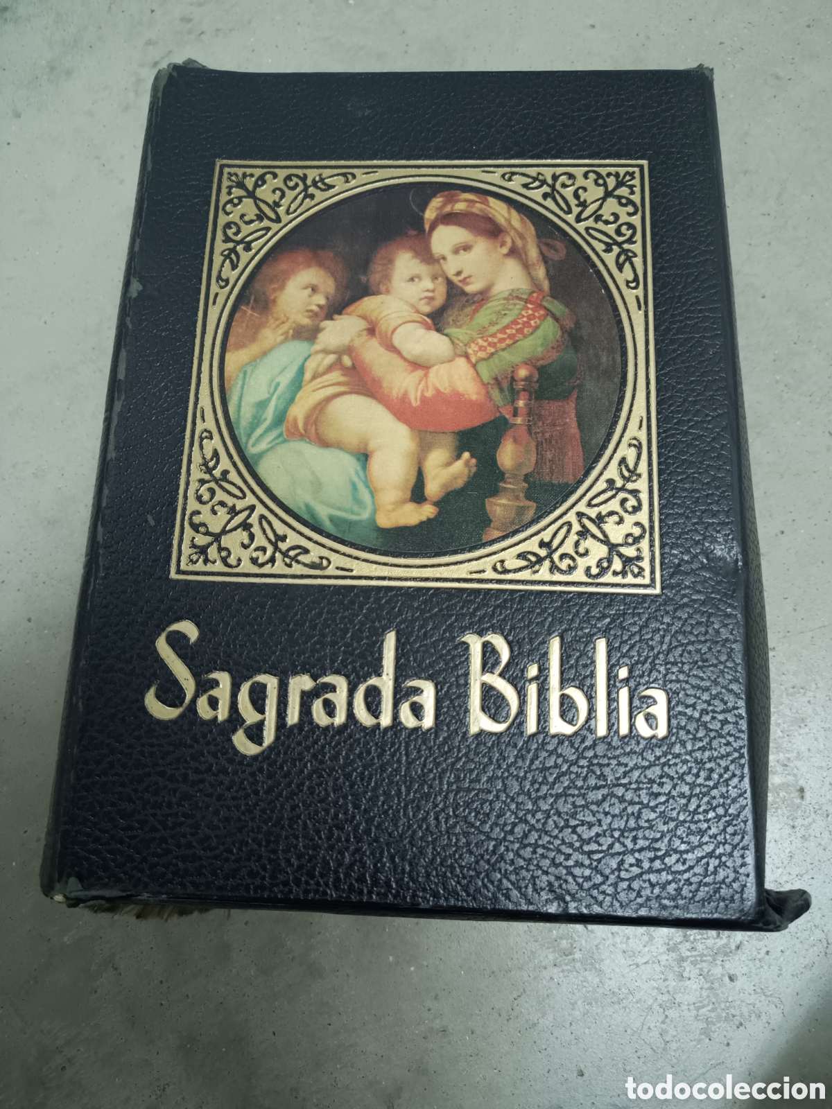 Libros de segunda mano: SAGRADA B&Iacute;BLIA EDICI&Oacute;N FAMILIAR CAT&Oacute;LICA - MONS. DR JUAN STRAUBINGER - PRENSA CAT&Oacute;LICA 1969
